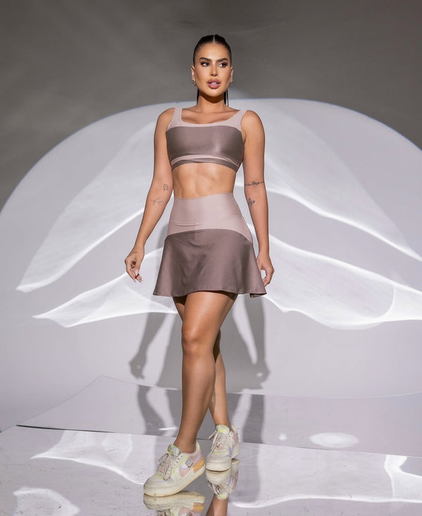 Conjunto falda deportiva