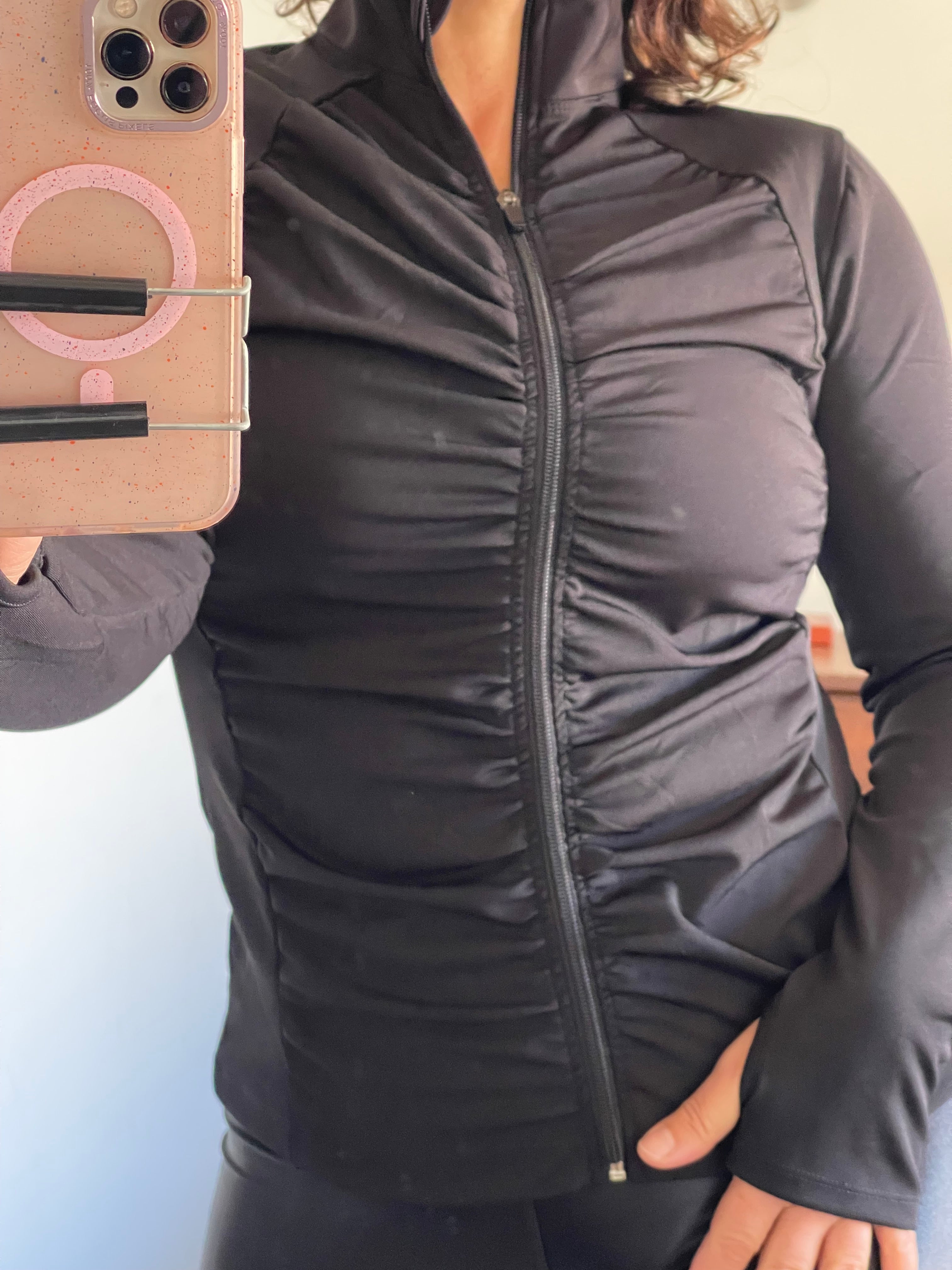 Chaqueta deportiva drapé