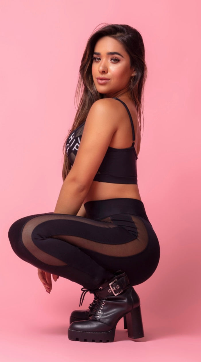 Calza tul fitness