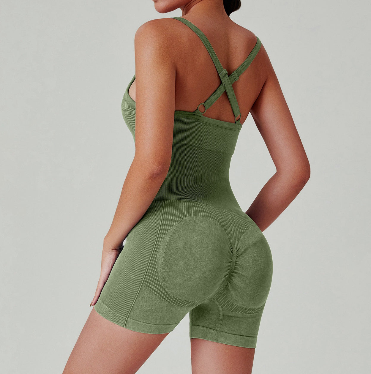 Ropa deportiva mujer enterito corto