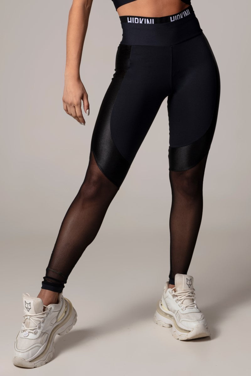 Calza deportiva mujer lately negra