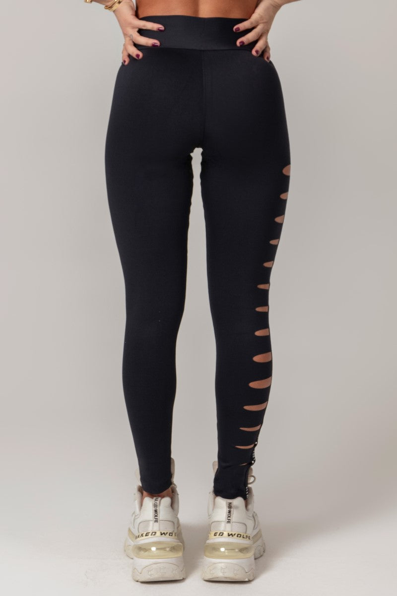 Calza deportiva mujer Workout Negro