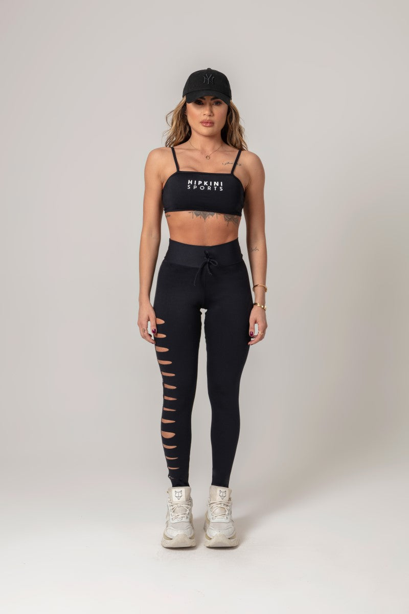 Calza deportiva mujer Workout Negro